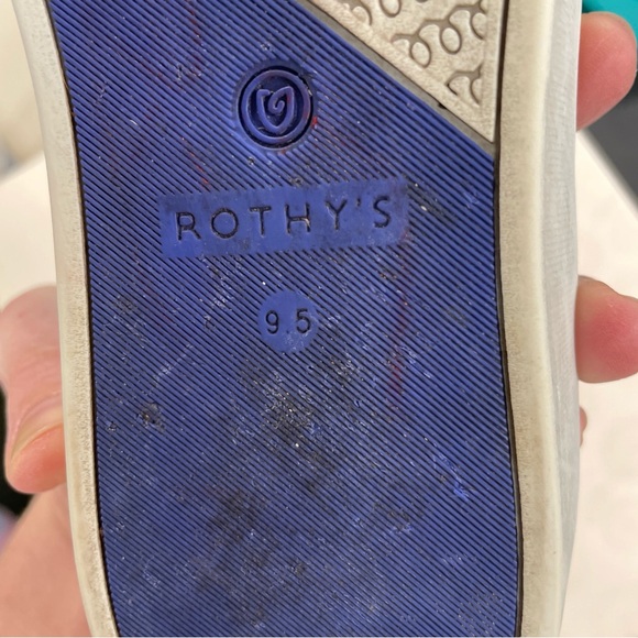 Rothy's women’s the original slip on sneaker black size 9.5 Slip-On Flats - Picture 9 of 9